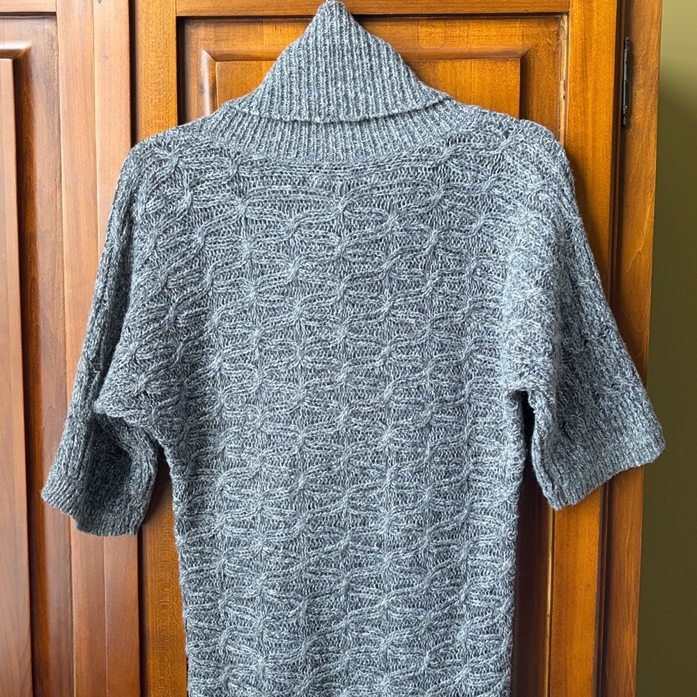Old Navy Gray Cowl Neck Sweater - Picture 8 of 9